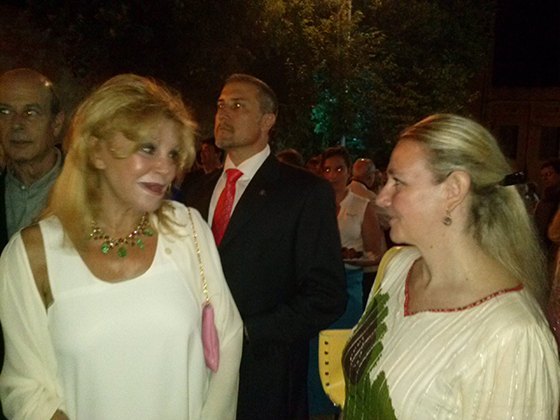 Baronesa Thyssen & Teresa Laiz