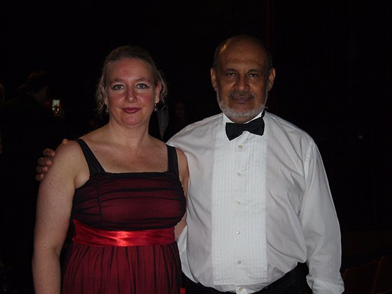 Teresa Laiz & Maestro Juan Carlos Dos Santos