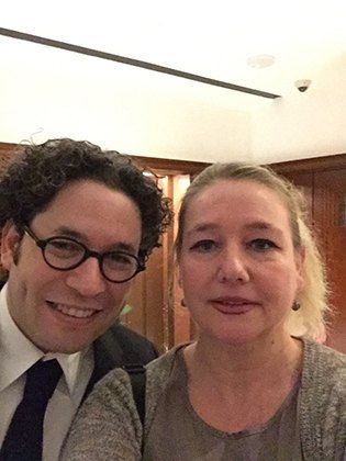 Gustavo Dudamel & Teresa Laiz