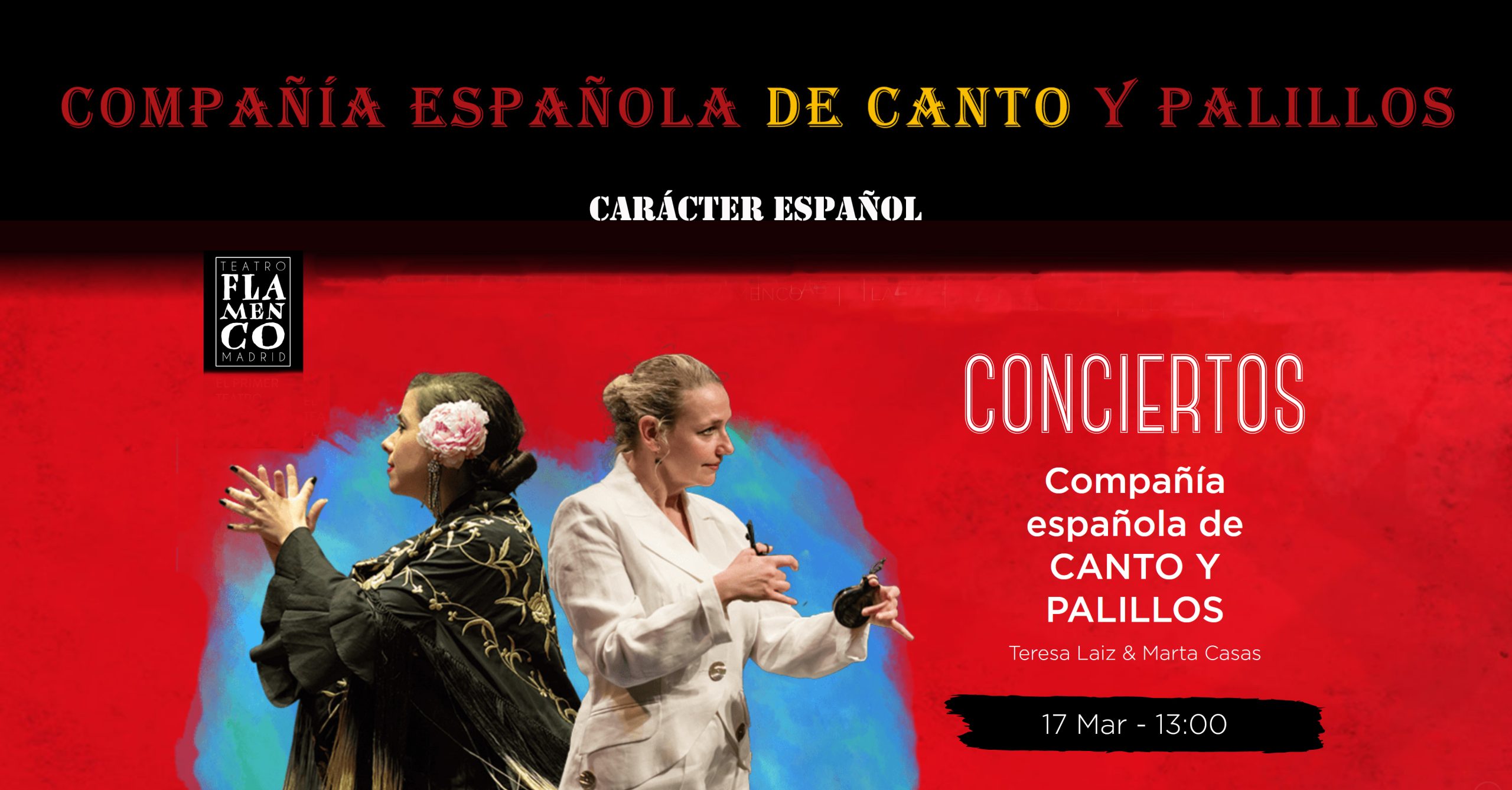 Concierto de Voz lírica y Castañuelas